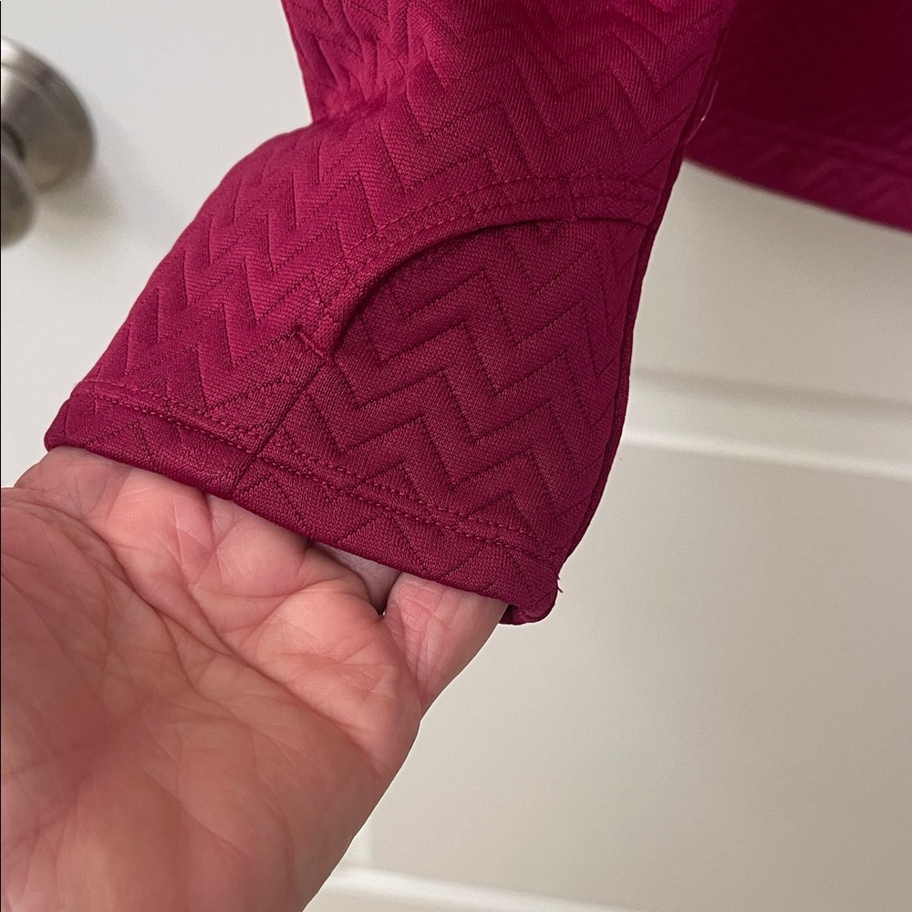 adidas Women's Burgundy Ski Jacket - Picture 13 of 13